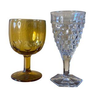 VINTAGE GOBLETS